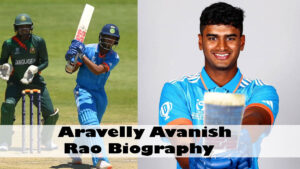 Read more about the article Aravelly Avanish Rao Biography: Family, Career, IPL 2024 Price