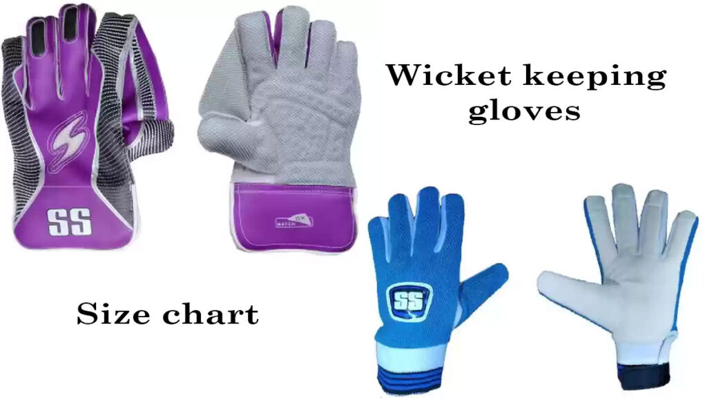 Wicket Keeping Gloves Size chart